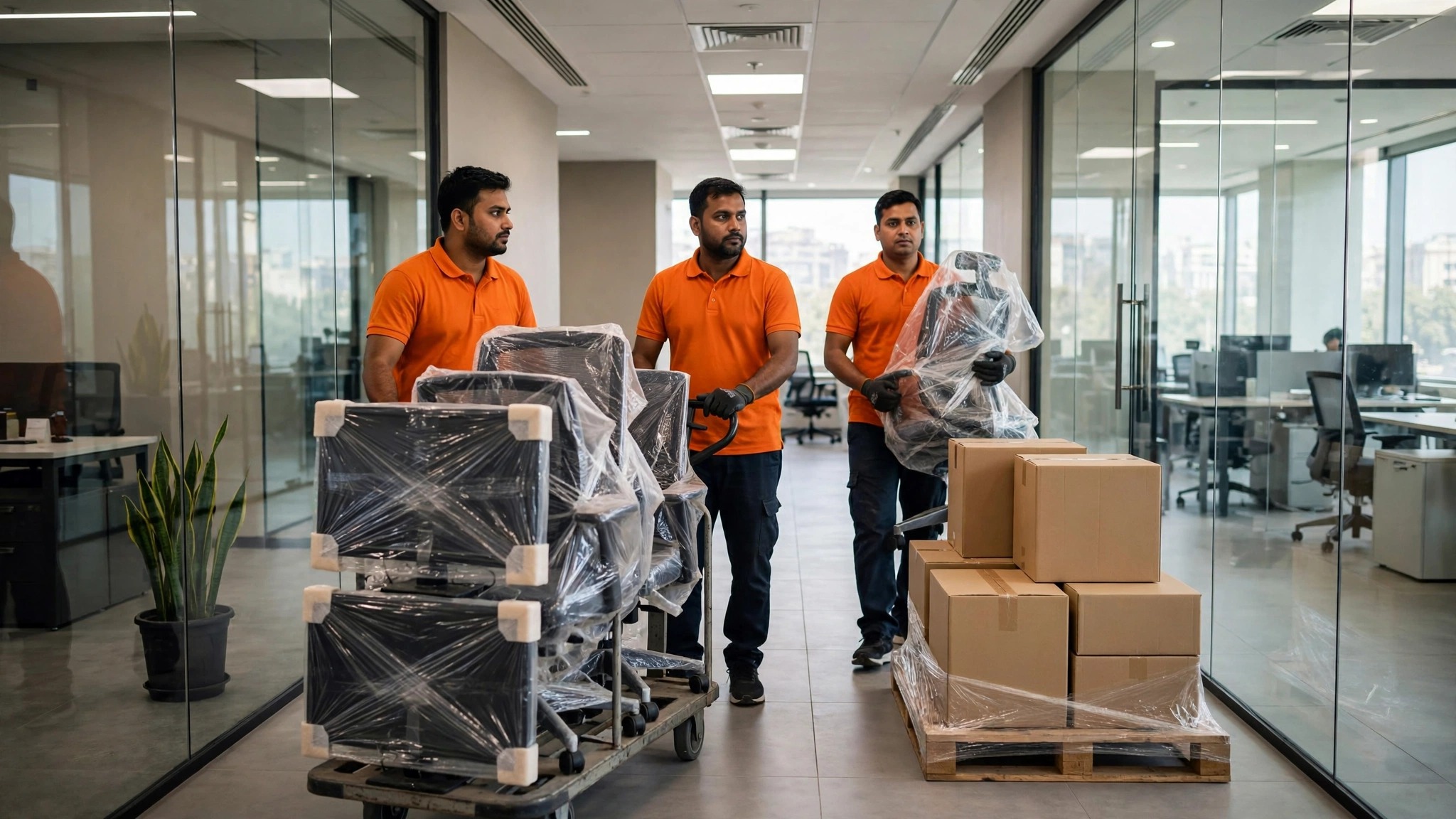 Office relocation in Delhi NCR